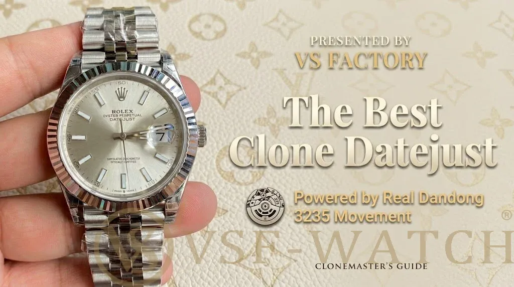 VSF Watch Rolex Datejust 41mm Silver Dial Review