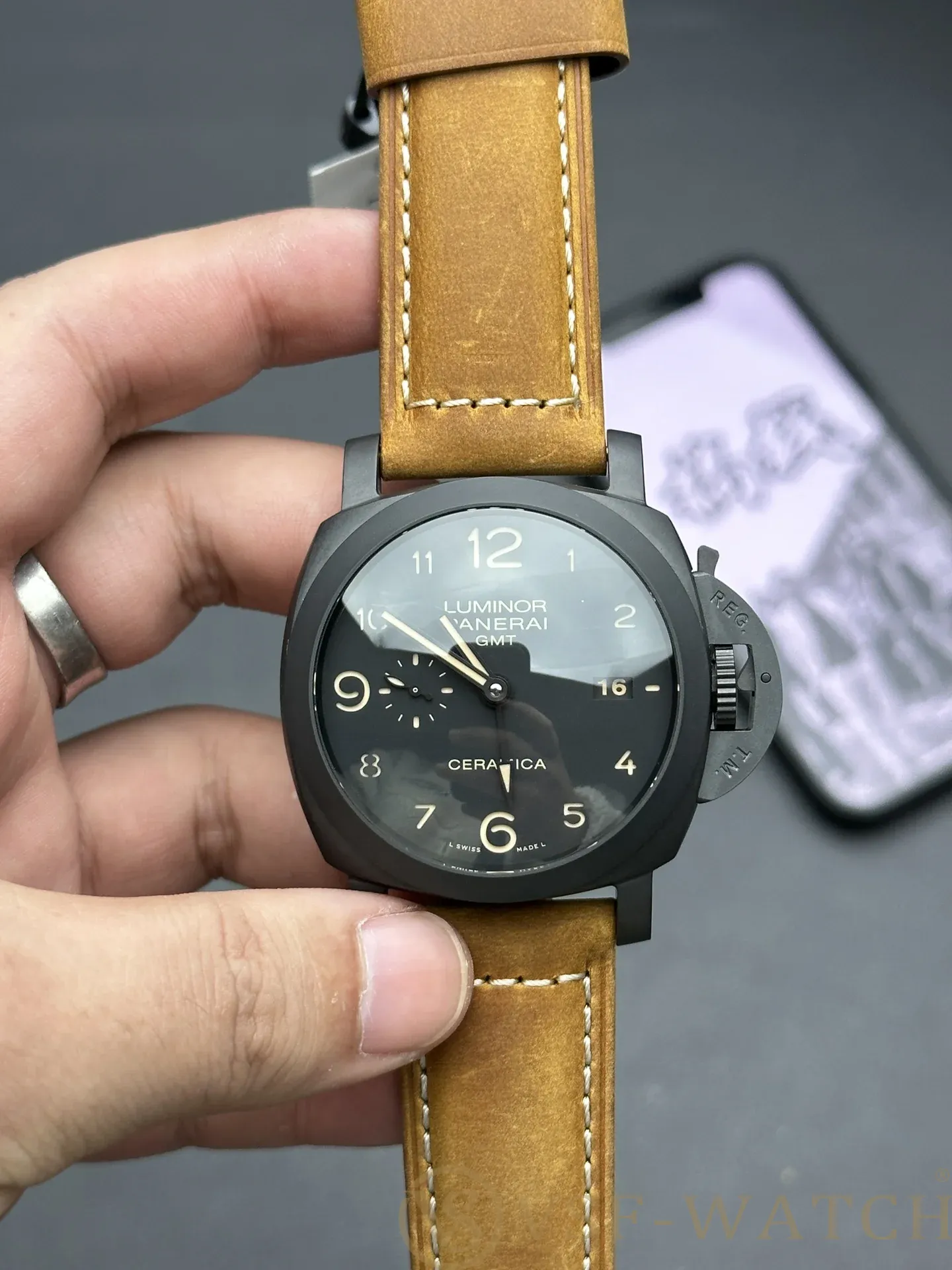 VSF Watch Panerai Luminor 1950 GMT Ceramica 44mm PAM00441 1: