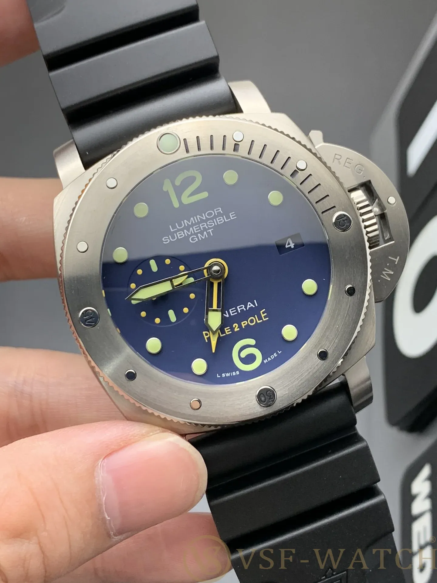 VSF Watch Factory Panerai Submersible GMT “Pole2Pole” 47mm P