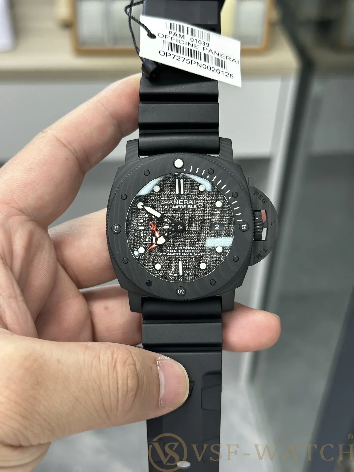 VSF Factory Panerai Submersible Luna Rossa Carbotech 47mm PA