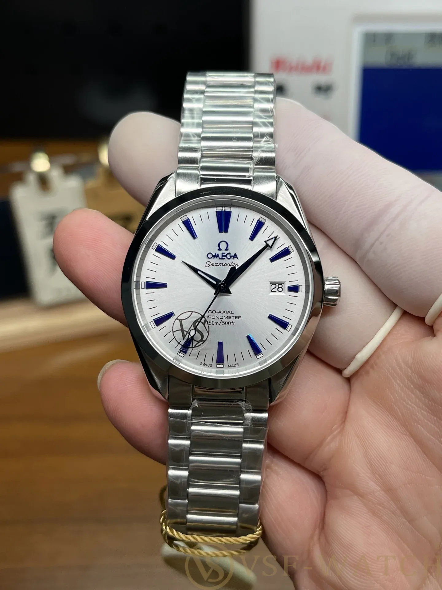 VSF Watch Factory Omega Seamaster Aqua Terra 150M 39.2mm Sil