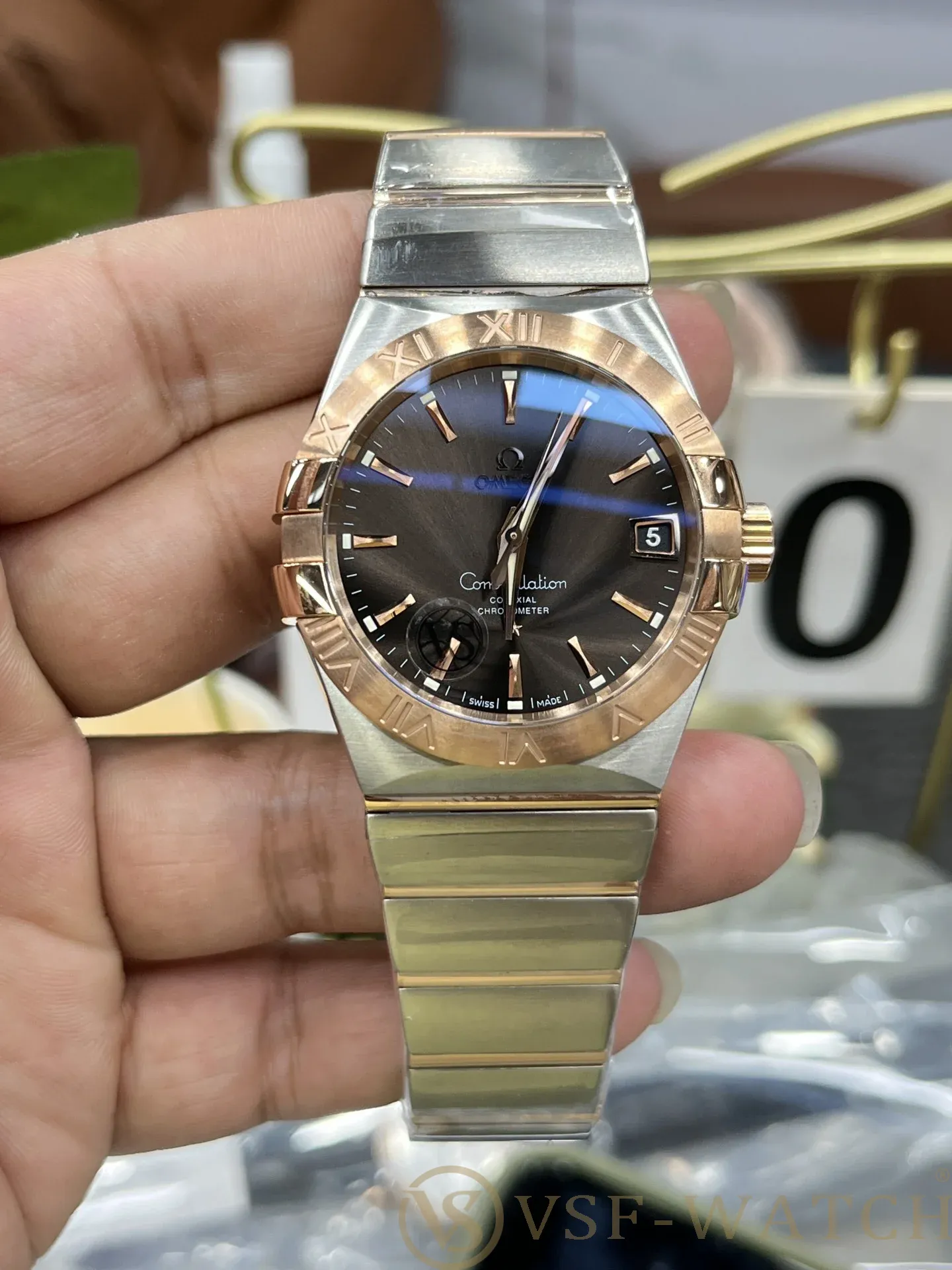 VSF Watch Factory Omega Constellation Co-Axial 38mm Two-Tone