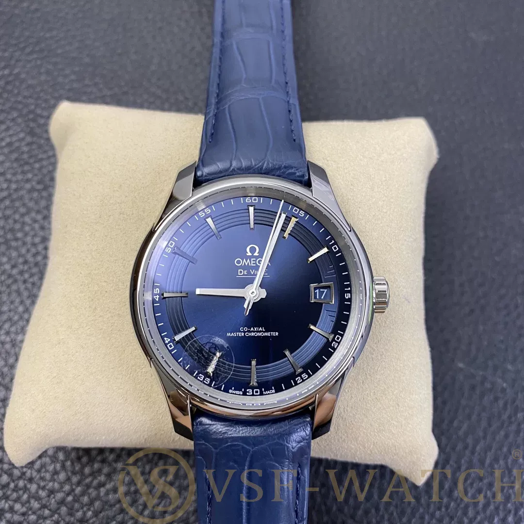 VSF Watch Factory Omega De Ville Hour Vision 41mm Blue Dial 