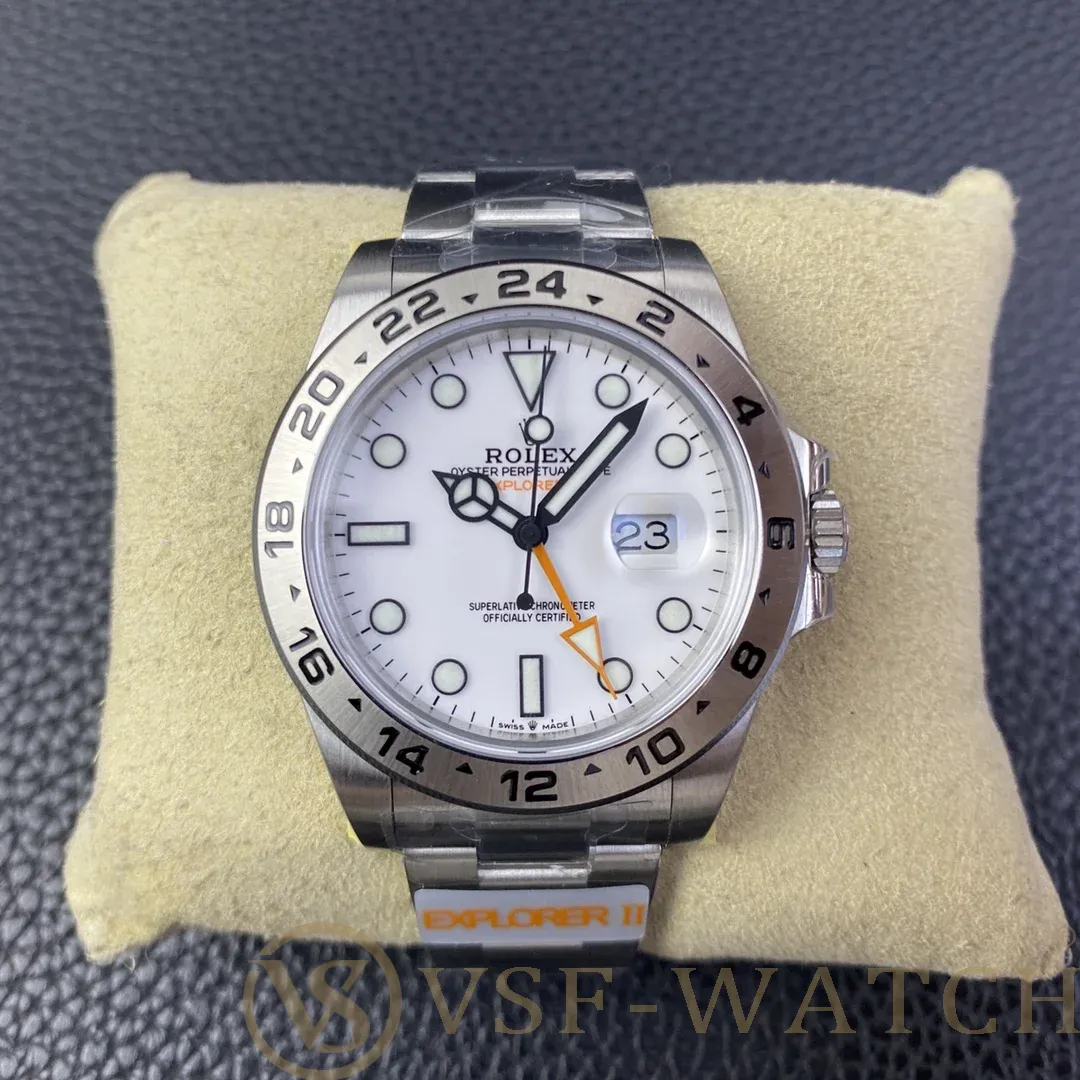 VSF Watch Factory Rolex Explorer II 42mm “Polar” White Dial 
