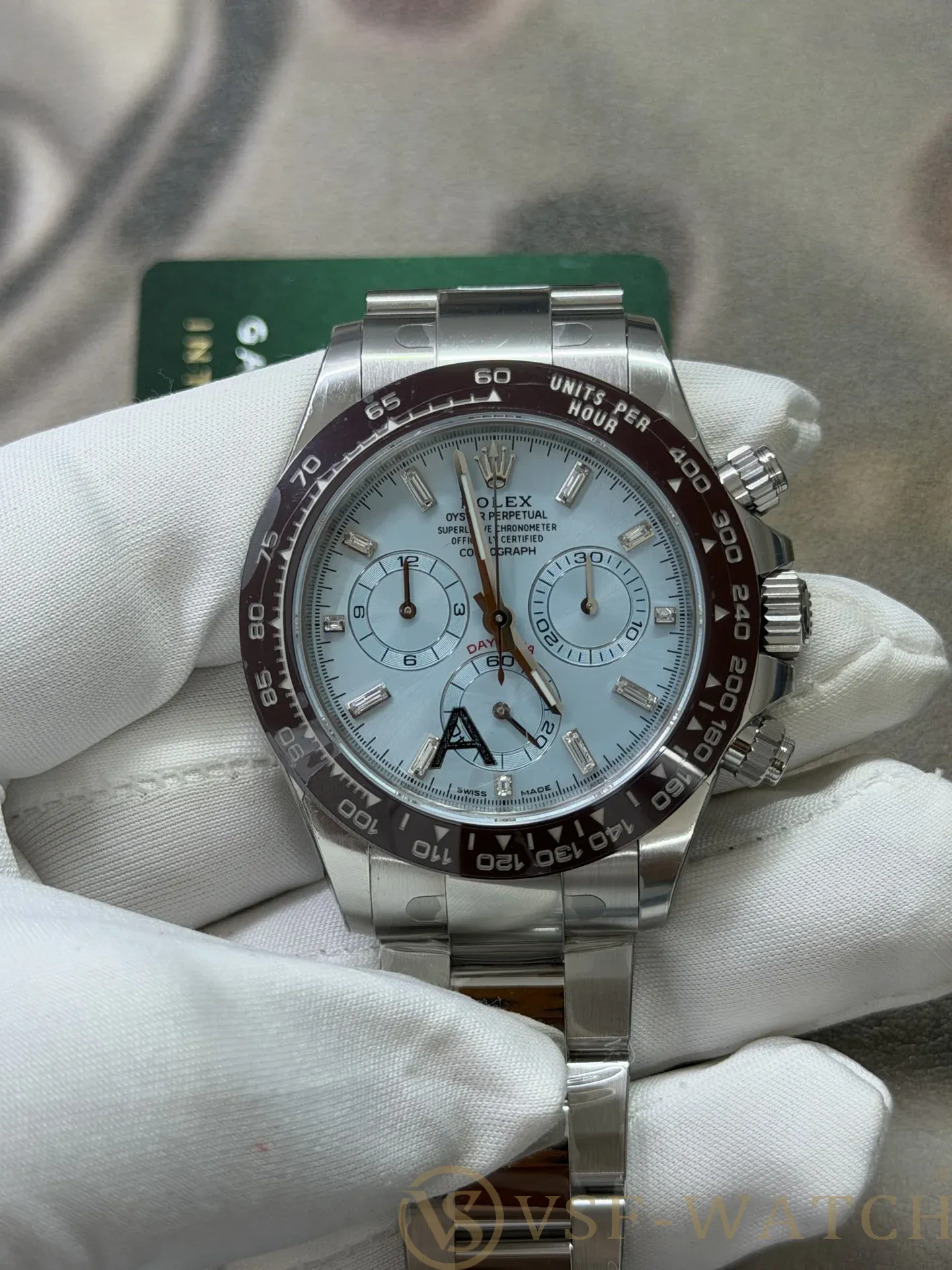 VSF Watch Factory Rolex Cosmograph Daytona 40mm Platinum Ice