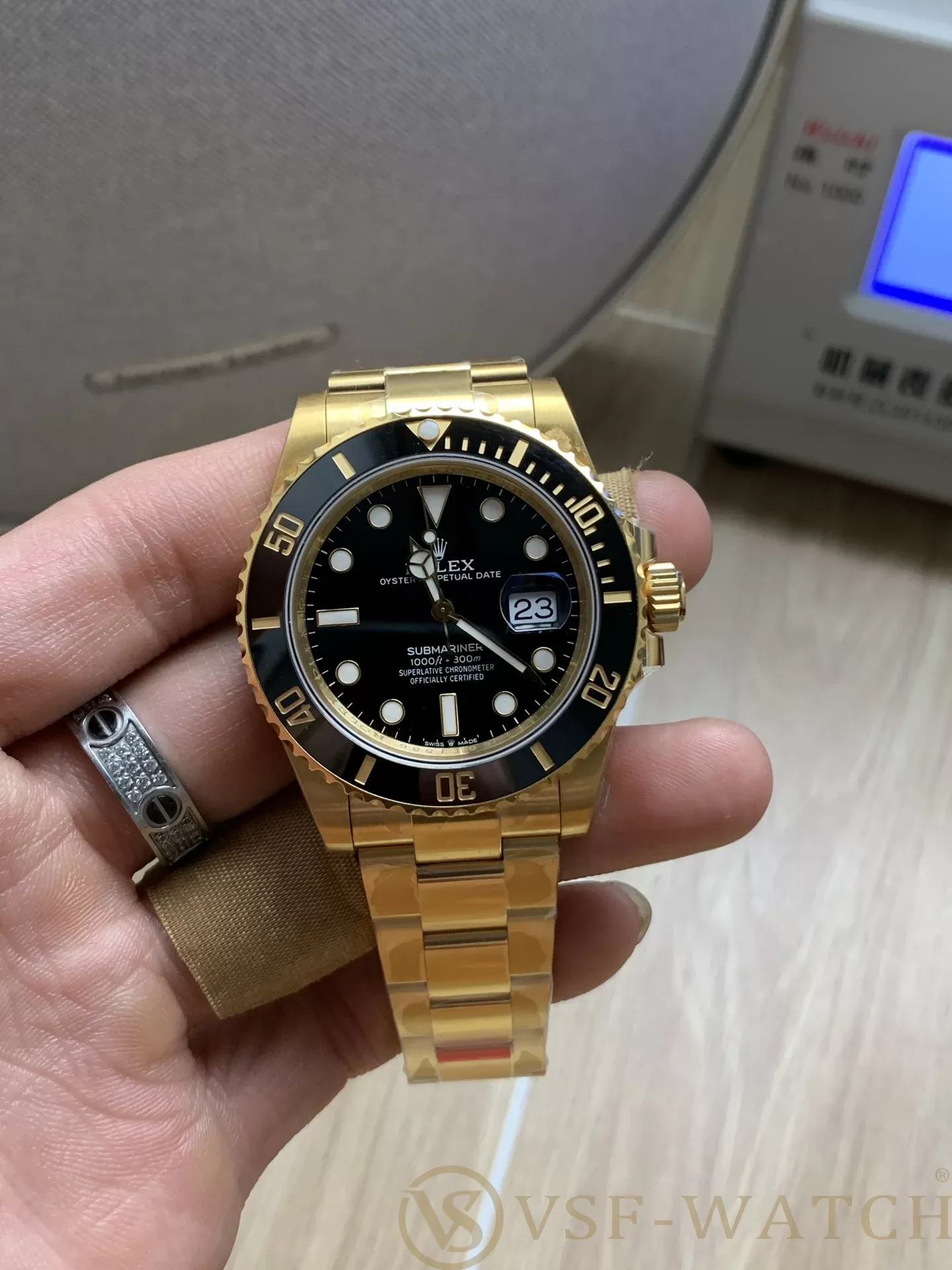 VSF Watch Factory Rolex Submariner Date “Solid Gold Black” 4