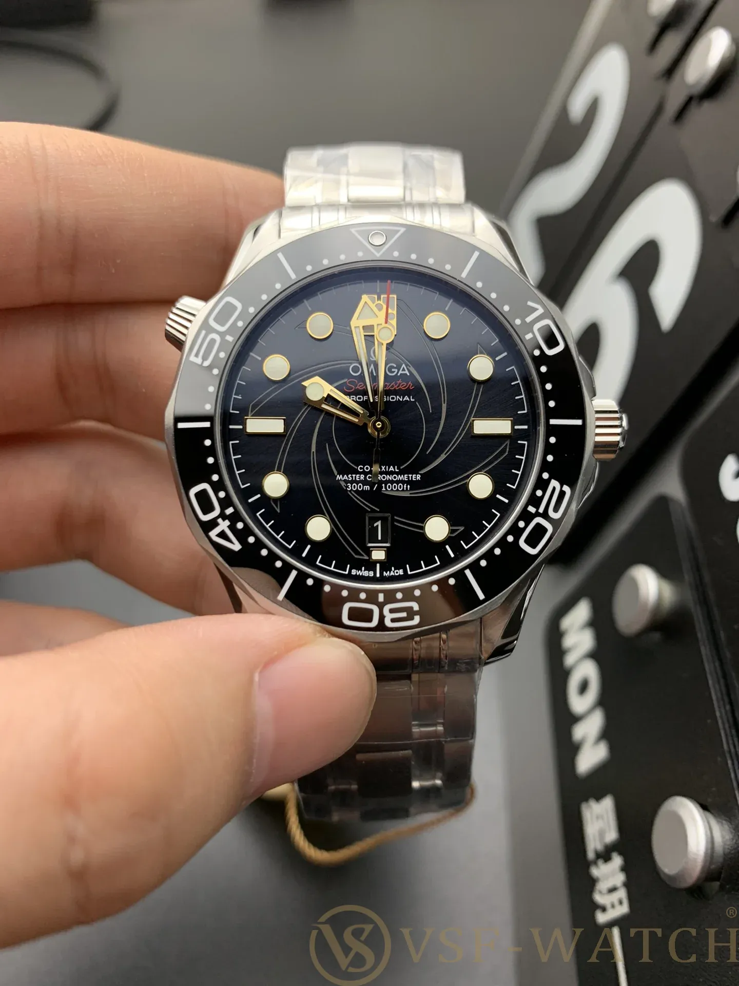 VS Factory Omega Seamaster Diver 300M James Bond 50th Annive
